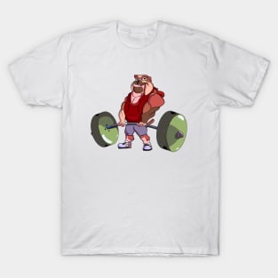 Bulldog bodybuilder T-Shirt